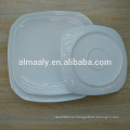 квадратная форма керамическая тарелка для еды, плодоовощ, заедк
